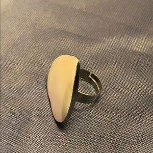 Multi colored seashell rings